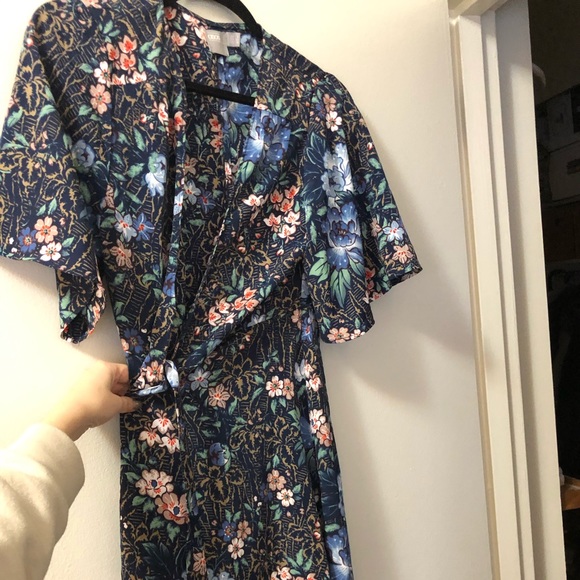 asos kimono wrap dress